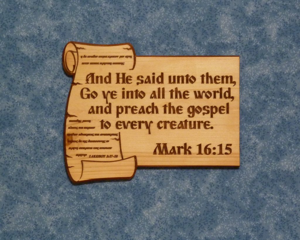 Mark 16:15